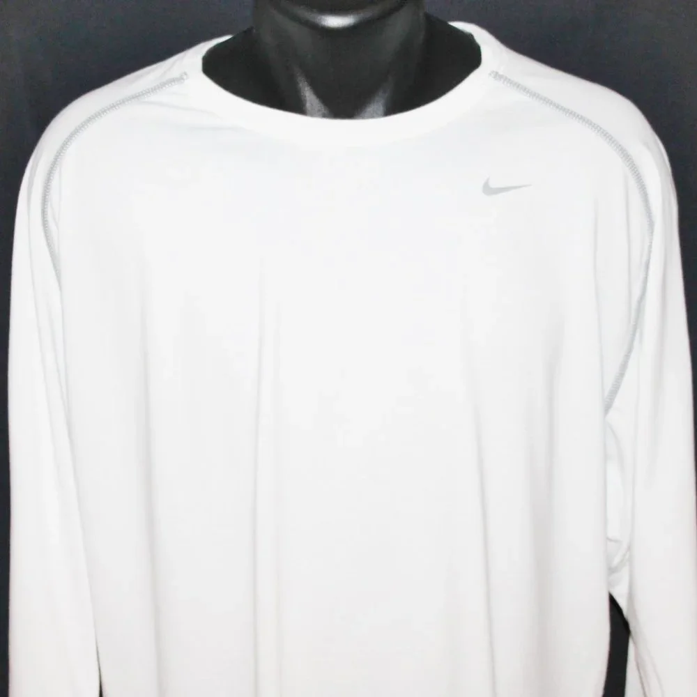 sold Nike Pro Dri-Fit Performance Apparel Cotton Stretch Long Sleeve Crew XL - Picture 1 of 10